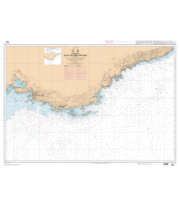 Carte Marine Shom Mediterranee Cote Sud France Cote Nord Est Espagne Carte Marine Papier