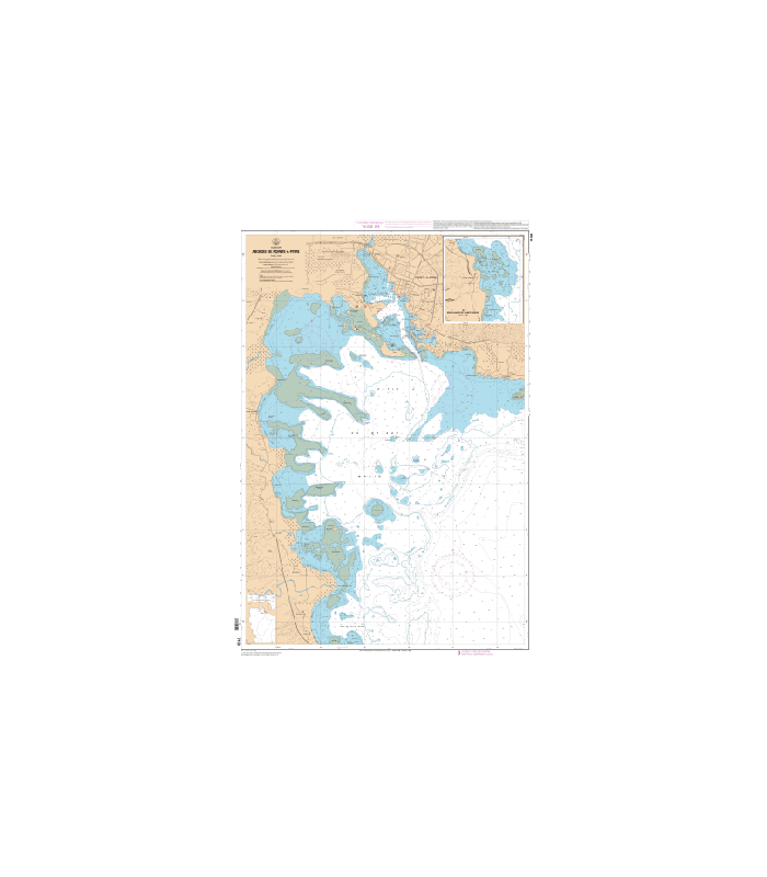 Carte Marine Shom 7100 L Abords De Pointe à Pitre - 