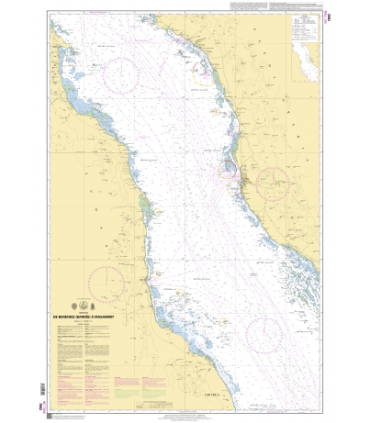 Carte Marine De La Mer Rouge Et Du Golfe Aden